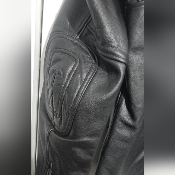 Harley-Davidson Layering System Captain Leather Jacket Black Men SZ M NWT Defect - Picture 5 of 11